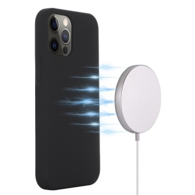 Apple iPhone 12 и Apple iPhone 12 Pro Shell MagSafe твердый силиконовый красный чёрный из TPU | Vacins.lv