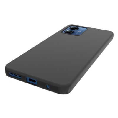 Motorola Moto G14 cieta silikona (TPU) melns apvalks | vacins.lv