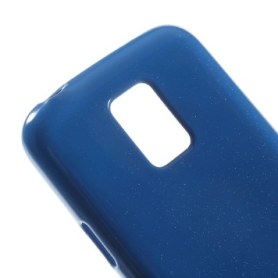 Samsung Galaxy S5 mini G800 Mercury tumši zils cieta silikona (TPU) futrālis / Vacins.lv