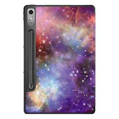 Lenovo Tab P12 12.7" „Cosmo“ цветной кожаный чехол-книжка (складной) | Vacins.lv