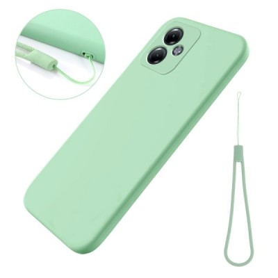 Motorola Moto G14 Shell (TPU) твердый силиконовый чехол - зелёный | Vacins.lv
