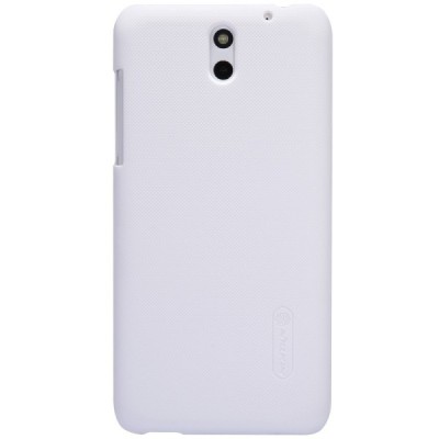 HTC Desire 610 Nillkin Frosted Shield balts plastmasas futrālis + ekrāna aizsargplēve / Vacins.lv