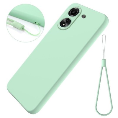 Xiaomi Redmi 13C (Poco C65) Shell cieta silikona (TPU) apvalks - zaļš | Vacins.lv