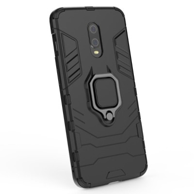 „Kickstand“ OnePlus 7 усиленная защита – черный, чехол – вставка | Vacins.lv