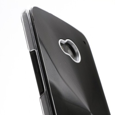 HTC One M7 plastmasas cd stila melns apvalks / vacins.lv