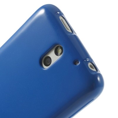 HTC Desire 610 Mercury tumši zils cieta silikona (TPU) futrālis / Vacins.lv