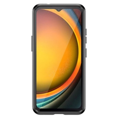 Samsung Galaxy Xcover 7 (G556B) „Carbon“ твердый силиконовый чехол (TPU) - черный | Vacins.lv