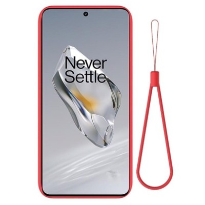OnePlus 12 Shell (TPU) твердый силиконовый чехол - красный | Vacins.lv