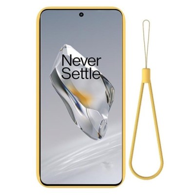 OnePlus 12 Shell (TPU) твердый силиконовый чехол - жёлтый | Vacins.lv