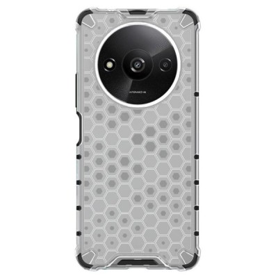 Honeycomb pastiprinātas aizsardzības dzidrs Xiaomi Redmi A3 (Poco C61) apvalks | Vacins.lv