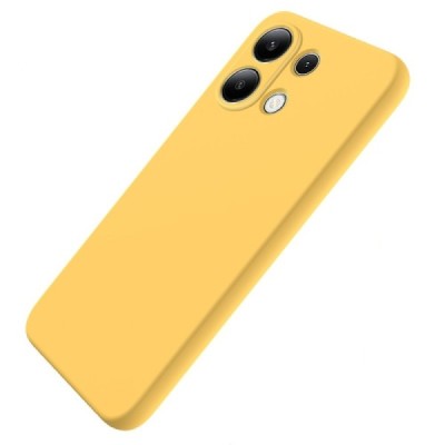 Xiaomi Redmi Note 13 4G Shell (TPU) твердый силиконовый чехол - жёлтый | Vacins.lv