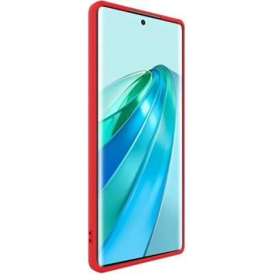 Huawei Honor Magic 5 Lite (Honor X9a) „Imak“ cieta silikona (TPU) sarkans apvalks | vacins.lv