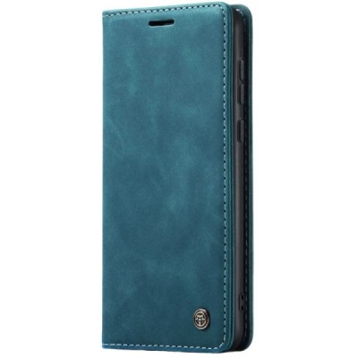 Samsung Galaxy A55 5G (SM-A556) CaseMe Retro открываемый, зелёного цвета, кожаный чехол – книжка | Vacins.lv