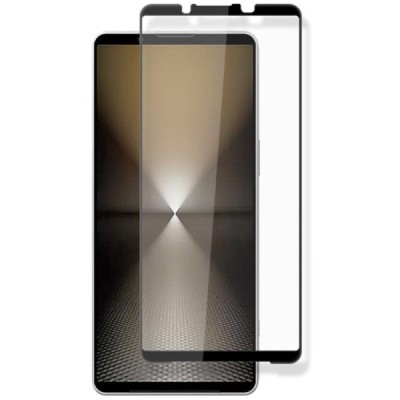 Sony Xperia 1 VI „Mocolo“ 9H Tempered Glass усиленная защита, черное защитное стекло с полным покрытием толщиной 0,26 мм | Vacin