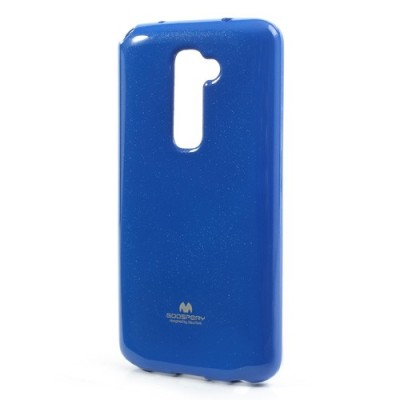 LG G2 D802 Mercury tumši zils cieta silikona (TPU) futrālis / Vacins.lv