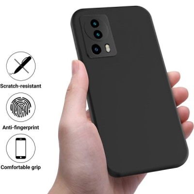 13 Lite Shell (TPU) твердый силиконовый чехол - чёрный | Vacins.lv
