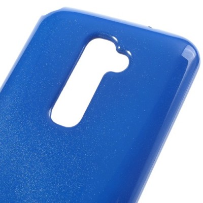 LG G2 D802 Mercury tumši zils cieta silikona (TPU) futrālis / Vacins.lv