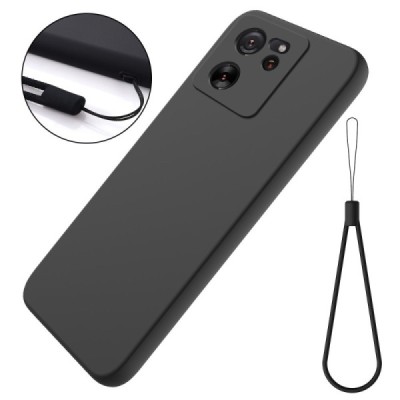 Xiaomi 13T / 13T Pro Shell (TPU) твердый силиконовый чехол - чёрный | Vacins.lv
