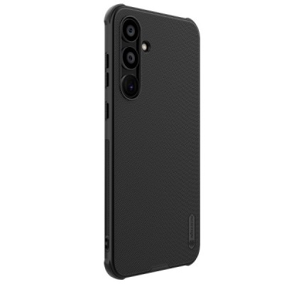 Samsung Galaxy A55 5G (SM-A556) „Nillkin“ Frosted Shield Pro чёрный чехол | Vacins.lv