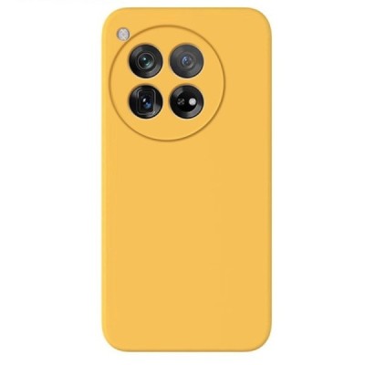 Oneplus 12R / Ace 3 Shell cieta silikona (TPU) apvalks - dzeltens | vacins.lv