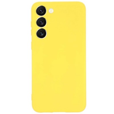 Samsung Galaxy S23 Shell cieta silikona (TPU) apvalks - dzeltens | vacins.lv