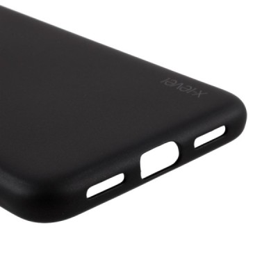 „X-Level“ Guardian Google Pixel 4A 5G melns cieta silikona apvalks | vacins.lv