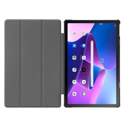Lenovo Tab M10 Plus 10.6" Gen 3 atvēramais melns maciņš | Vacins.lv