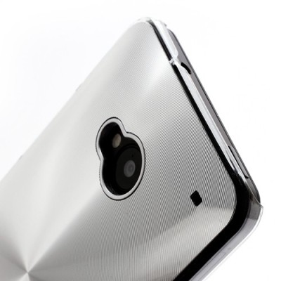 HTC One M7 sidabrinis dėklas (Dėkliukas) / Priedai.lt