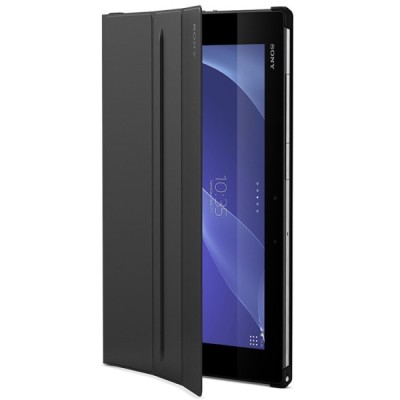 Sony Xperia Tablet Z2 origināls SCR12 atvēramais melns futrālis / Vacins.lv