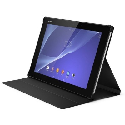 Sony Xperia Tablet Z2 origināls SCR12 atvēramais melns futrālis / Vacins.lv