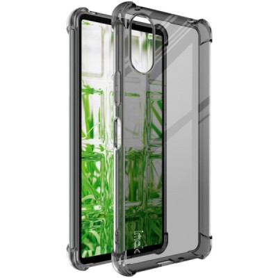 Твердый силиконовый „Imak“ чехол (TPU) для Sony Xperia 10 VI, серый | Vacins.lv