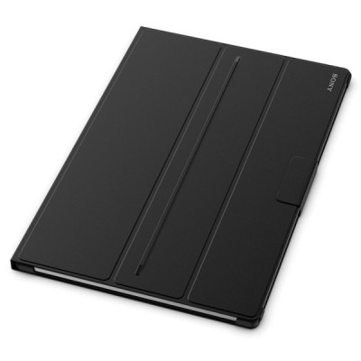 Sony Xperia Tablet Z2 origināls SCR12 atvēramais melns futrālis / Vacins.lv
