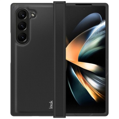 Samsung Galaxy Fold6 5G (SM-F956B) Imak Fiber melns plastika apvalks | vacins.lv