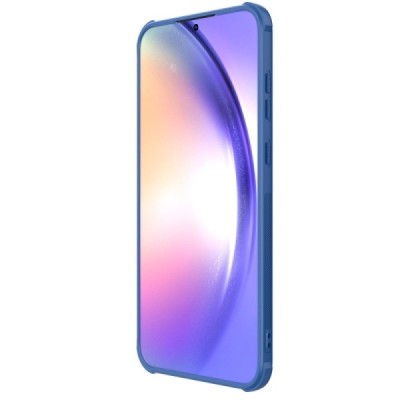 Samsung Galaxy A55 5G (SM-A556) „Nillkin“ Frosted Shield Pro синий чехол | Vacins.lv