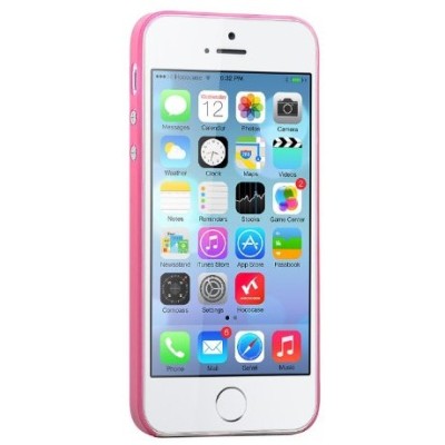 Hoco Thin Apple iPhone 5S rozs dzidrs plastmāsas plāns futrālis / Vacins.lv