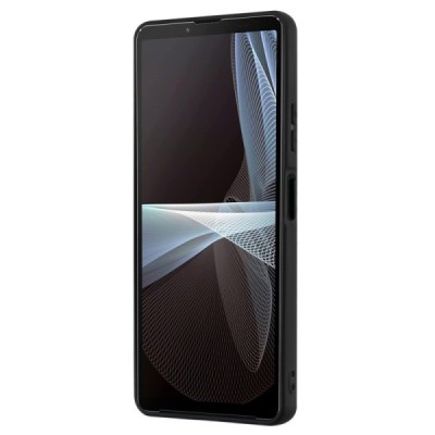 Sony Xperia 10 VI „Kickstand“ (TPU) твордий, черный силиконовый чехол | Vacins.lv