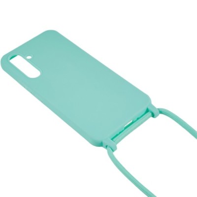 Samsung Galaxy A55 5G (SM-A556) Strap твердый силиконовый чехол из TPU мятный | Vacins.lv