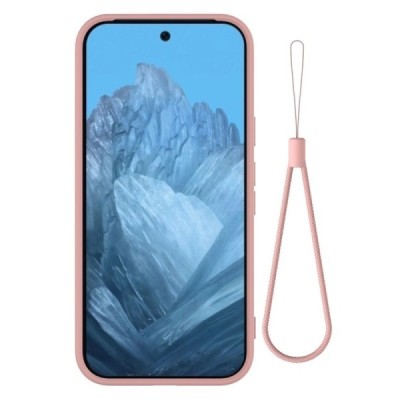 Google Pixel 9 Shell (TPU) твердый силиконовый чехол - розовый | Vacins.lv