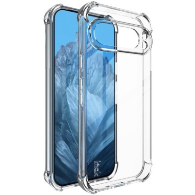 Google Pixel 9 Pro XL Imak pastiprinātas aizsardzības cieta silikona (TPU) dzidrs vāciņš | Vacins.lv