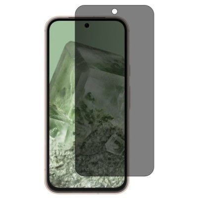 Google Pixel 8A „Calans“ повышенная конфиденциальность, черная защитное стекло для экрана с полным покрытием 0,33 mm | Vacins.lv