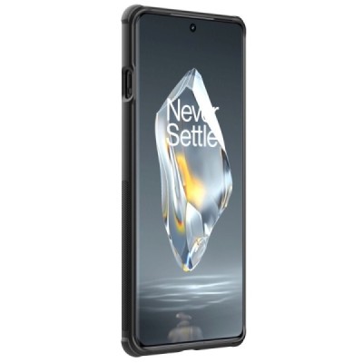 OnePlus 12R (Ace 3) „Nillkin“ Frosted Shield Pro чёрный чехол | Vacins.lv