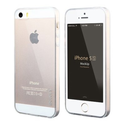 „Leiers“ Thin Ice Apple iPhone 5S dzidrs silikona futrālis / Vacins.lv