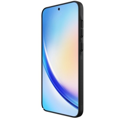 Nillkin Frosted Shield Samsung Galaxy A35 черный пластиковый чехол | Vacins.lv