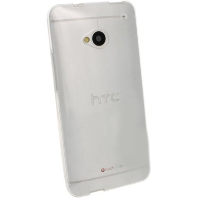 HTC One M7 dzidrs (matēts) cieta silikona TPU pasaulē planākais futrālis / Vacins.lv