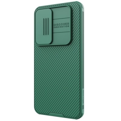 Samsung Galaxy S24 FE "Nillkin" CamShield Pro zaļš apvalks | Vacins.lv