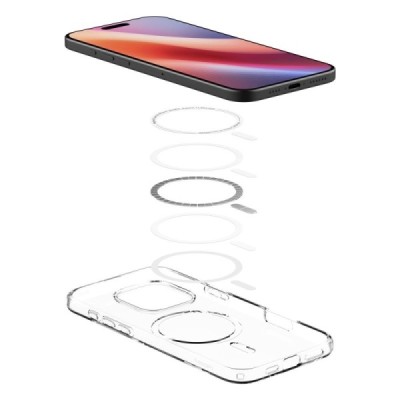 "Spigen" Liquid Crystal MagFit Apple iPhone 16 Pro прозрачный твердый силиконовый чехол | Vacins.lv