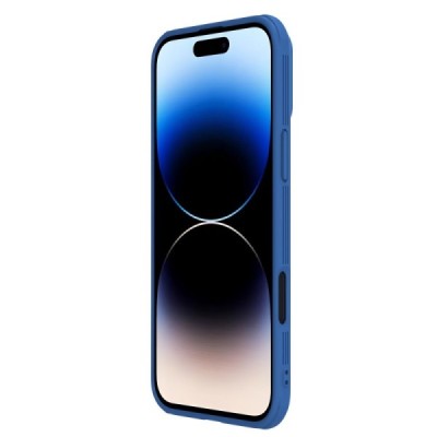 Apple iPhone 16 Pro "Nillkin" CamShield Pro Magnetic синий чехол | Vacins.lv