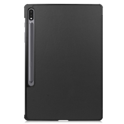Samsung Galaxy Tab S10+, S9+, S9 FE+ atvēramais melns maciņš | Vacins.lv