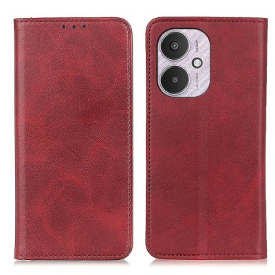 Xiaomi Redmi 13C / 13R 5G / Poco C65 4G / Poco M6 5G "Split" sērijas sarkans atvērams maciņš, maks | Vacins.lv