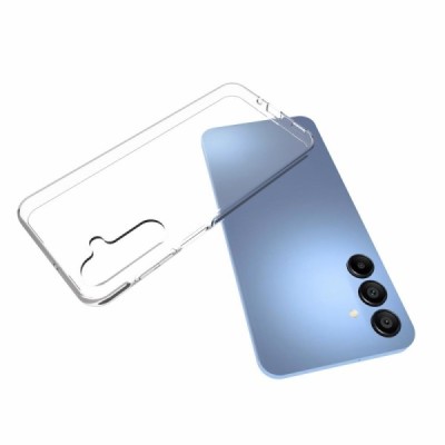 Твердый силиконовый чехол (TPU) для Samsung Galaxy A16, прозрачный | Vacins.lv